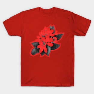 red flowers jasmine T-Shirt